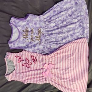 Disney tank dresses 2 pack